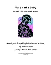 Mary Had a Baby Two-Part choral sheet music cover